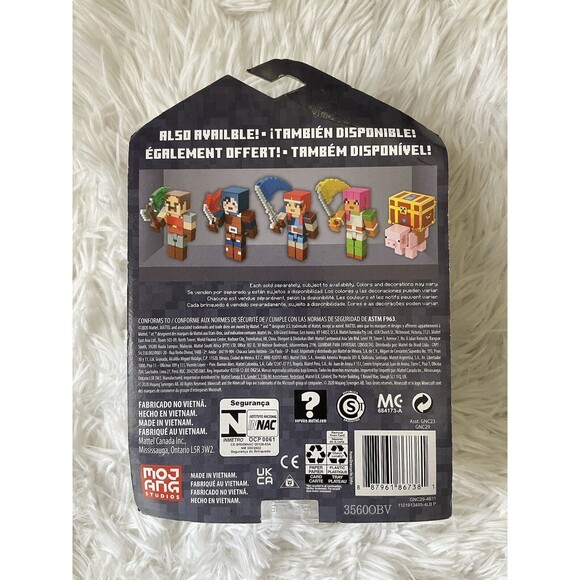 New Minecraft Dungeons Piggybank Tirelire Toy - Picture 2 of 2